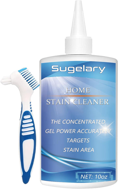 Sugelary Mold Stain Cleaning Gel, 5 Fl oz All-Purpose Household Cleaner Gel for Front Loader Seal, Bathroom Grout, Sink, Shower, Caulk, Washing Machine Cleaning Solution