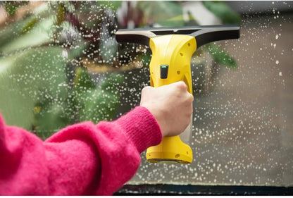 Kärcher WV 1 Electric Window Vacuum Squeegee 10" - Perfect for Showers, Mirrors, Glass, and Countertops - Electric Squeegee