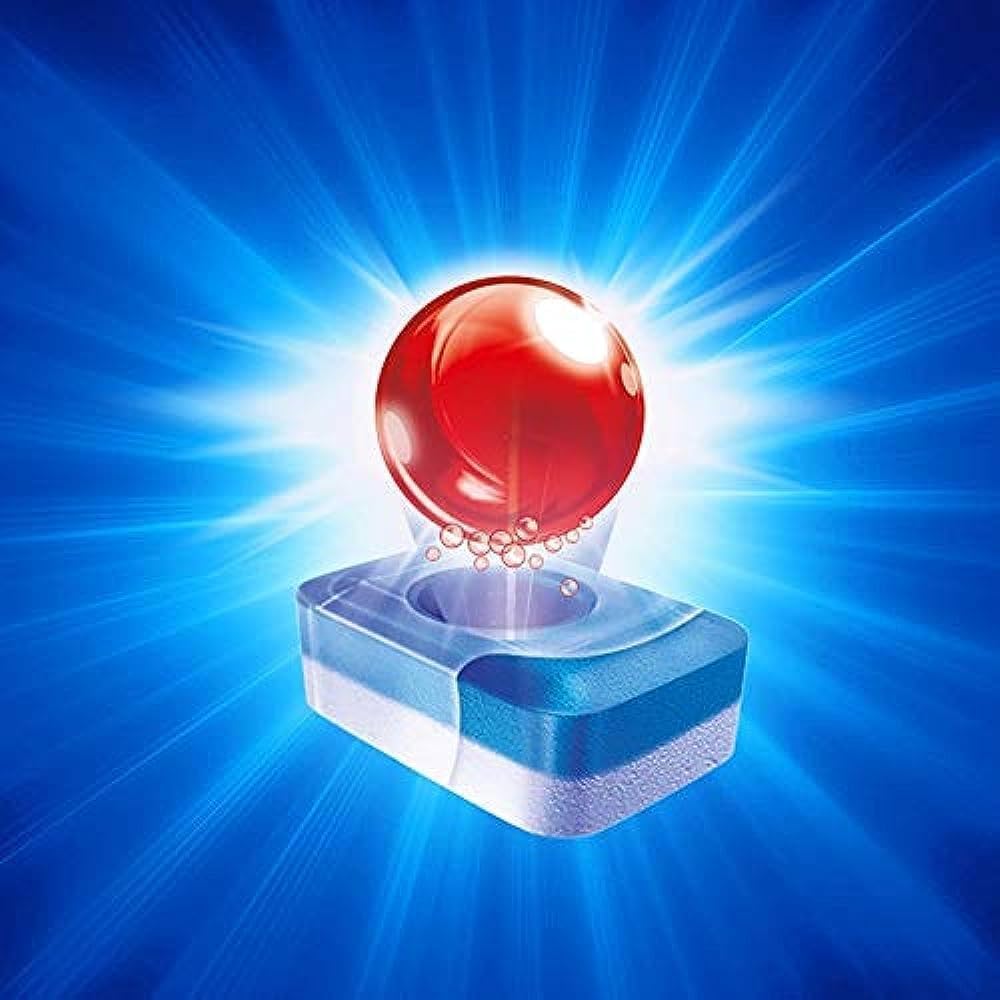 Finish Powerball Automatic Dishwasher Detergent, All in 1 Ultra Powerful Clean, 2.4 KG - 140 Tabs