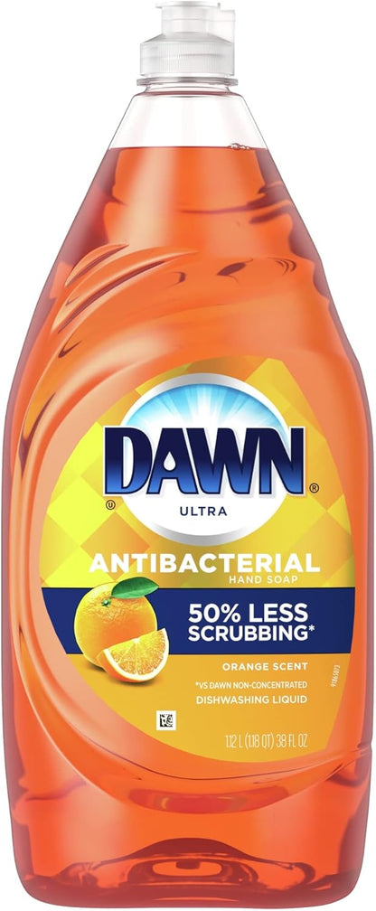 Dawn Ultra Antibacterial Dishwashing Liquid Dish Soap, Apple Blossom Scent - 7 fl oz
