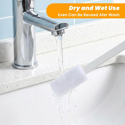 50 Pcs Disposable Crevice Cleaning Tool Crevice Brush Crevices Hole Cleaning Brush for Keyboards, Grooves, Stove, Table Corner and Small Spaces