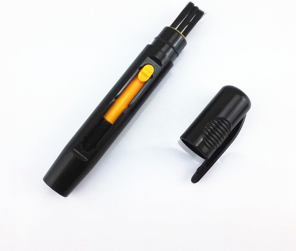 yueton?Pen Shape Double Ended Retractable Adjustable Button Cleaning Brush Mini Handheld Portable Magic Brush Cleaner Dusting Brush