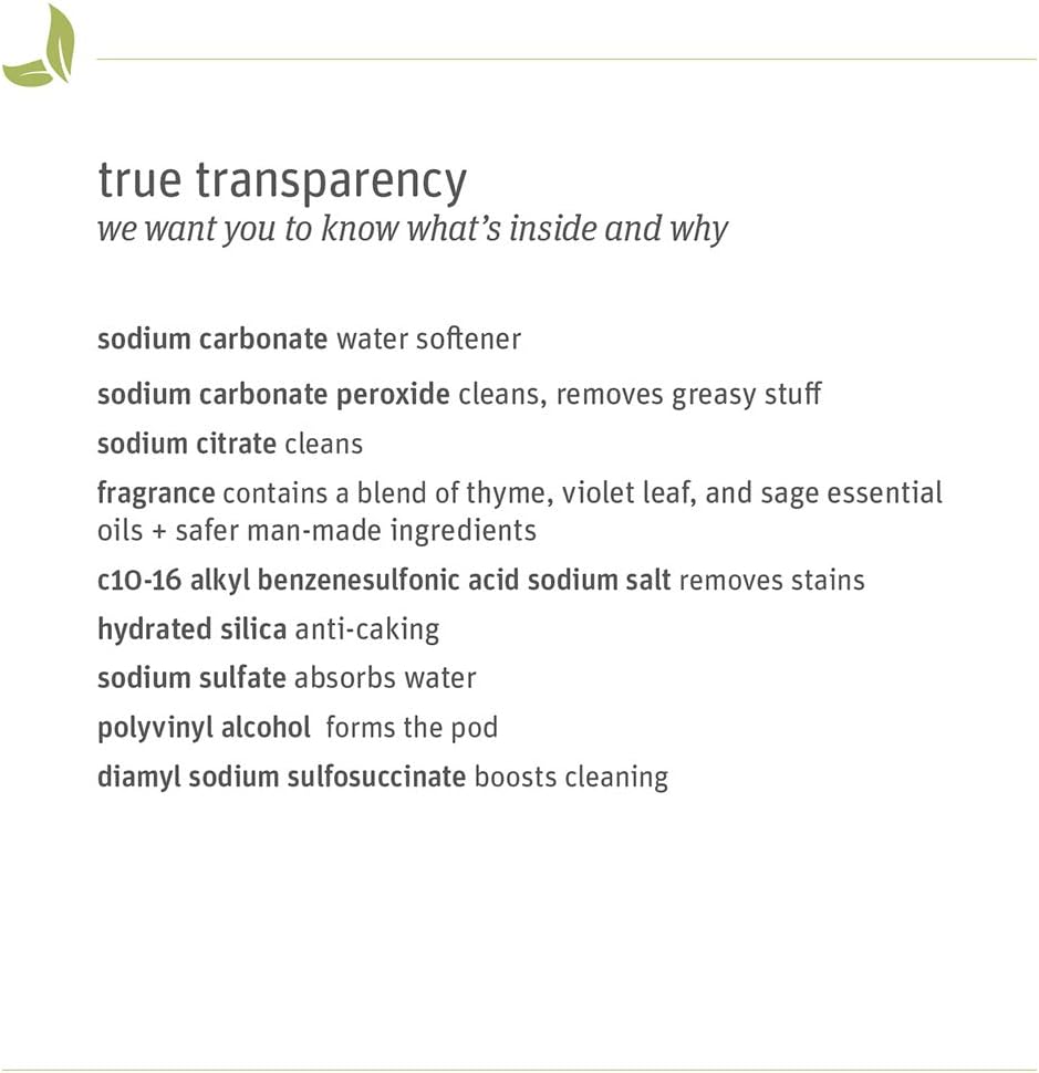 Grab Green Naturally-Derived, Tangerine with Lemongrass, 12 Pods (4-Pack), Mineral-Based Garbage Disposal Cleaner & Freshener