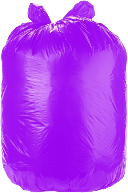 Ultrasac Heavy Duty 55 Gallon Clear Trash Bags - (Value 50 Pack) - 1.2 MIL equivalent Industrial Strength Plastic 37" x 54" for 50-55 Gal Cans -Fits Toter, Rubbermaid Brute, Carlislie Bronco etc.