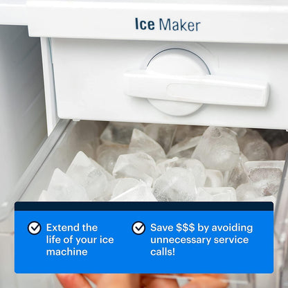 Essential Values 32 uses Ice Machine Cleaner (Gallon / 3.78), Descaler | Ice Maker Cleaner Compatible with: Whirlpool 4396808, Manitowac, Ice-O-Matic, Scotsman, Follett & More!