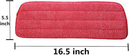 Microfiber Mop Replacement Pads for Wet/Dry Mop Floor Cleaning Pad Fit All Spray Mops (6 Pack)