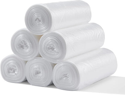TYPLASTICS 40-45 Gallon Clear Trash Can Liners - 40" x 48" – High Density Garbage Bags - Case of 250 – Multipurpose for Office, Outdoor, Recycling, Industrial and Commercial