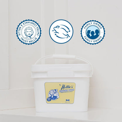 Nellie's Dishwasher Powder - 50 Load - Plant-Based Dishwasher Detergent - Septic Safe, Fragrance-Free - Easily Penetrates Grease & Food Particles - Phosphate-Free - (Made in Canada)