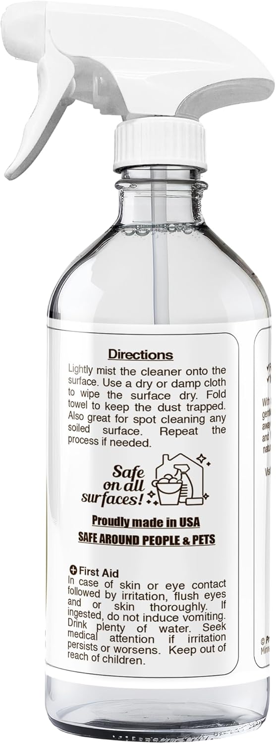 Degreaser Cleaner Heavy Duty Cleaning Spray 16 oz - Kitchen Cleaner for Stubborn Splatters, Stove Top, Grill, Drip Pans, & Oven Cleaner - Safe on All Surfaces - Fresh Scent