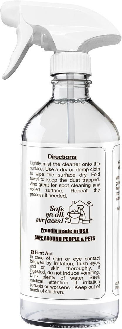 Degreaser Cleaner Heavy Duty Cleaning Spray 16 oz - Kitchen Cleaner for Stubborn Splatters, Stove Top, Grill, Drip Pans, & Oven Cleaner - Safe on All Surfaces - Fresh Scent
