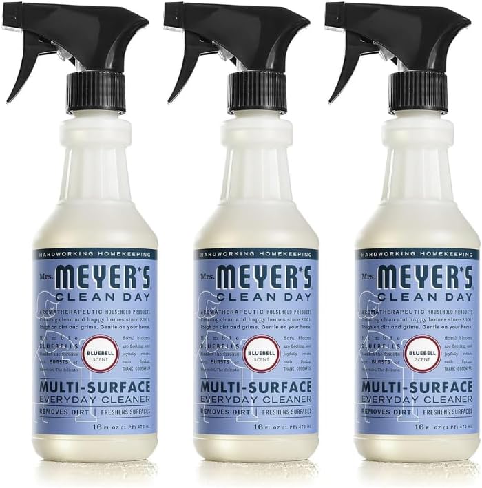 MRS. MEYER'S CLEAN DAY Multi-Surface Everyday Cleaner, Compassion Flower Scent, 16 Fl Oz Bottle