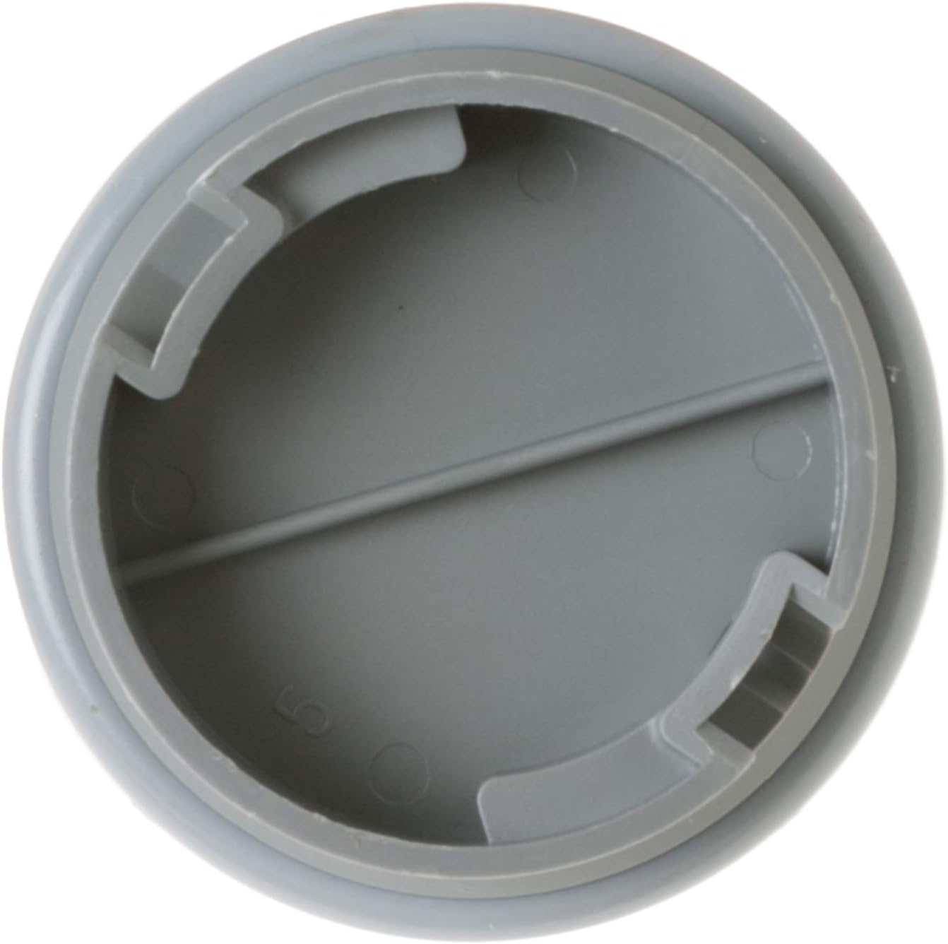 GE WD12X10122 Genuine OEM Rinse Aid Dispenser Cap (Gray) for GE Dishwashers