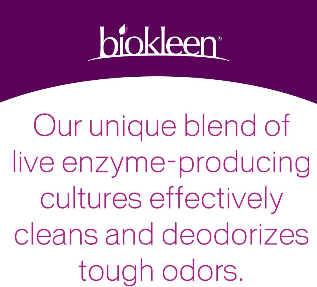 Biokleen Bac-Out Bathroom Cleaner - 32 Ounce -Eco-Friendly, Non-Toxic, Plant-Based, No Artificial Fragrance, Colors or Preservatives