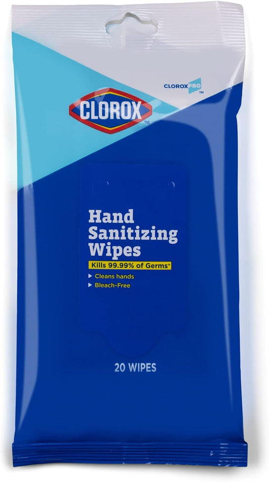 Clorox Pro Alcohol Free Hand Sanitizer Wipes with BZK, Gentle Bleach-Free Sanitizing Wipes for Hands - 0.13% BZK Formula, FDA Registered, Resealable Bulk Canister, 270 Count