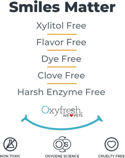 Oxyfresh Professional Cat & Dog Toothpaste, Teeth Cleaning Gel for Plaque, Tartar & Bad Breath, Vet-Approved Pet Dental Care, 4 oz
