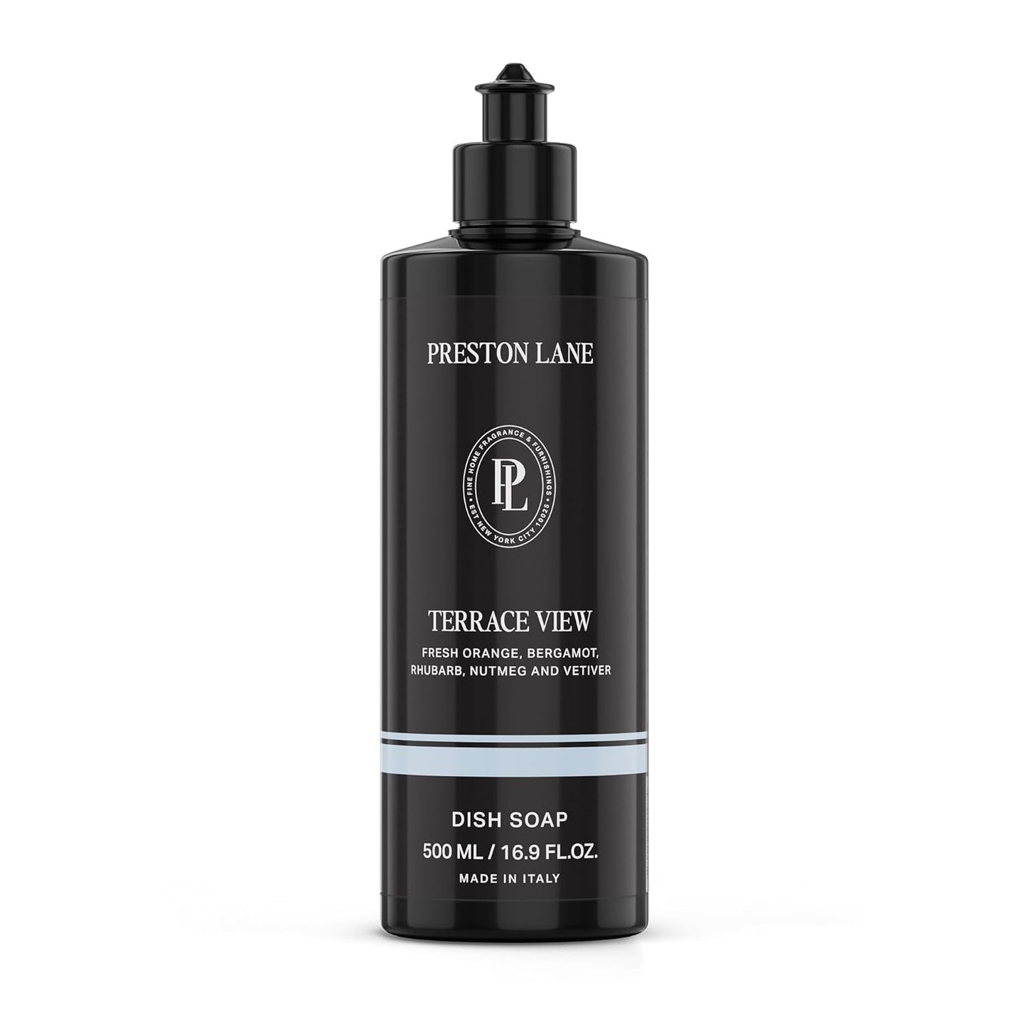 Preston Lane Luxury Dish Soap, Mayfair Scent | Plant Powered Formula with Essential Oils | Tough on Grease, Gentle on Hands | Vegan, Cruelty Free, Clean Ingredients