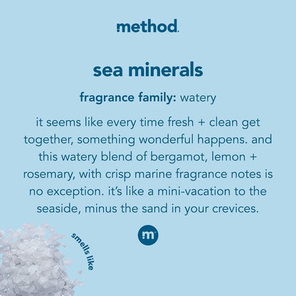 Method Sea Minerals Dish Soap and Refill,18 oz. Dispenser and Dish Soap Refill 54 oz. (Variety Pack)