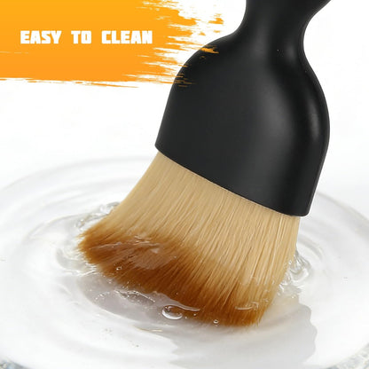 4PCS Car Detailing Brush Kit, Multi-Use Soft No Scratch Vehicle Interior Detail Duster Brush Set, Automotive Dusting Cleaning Kit for Exterior Interior, Universal for Vehicles