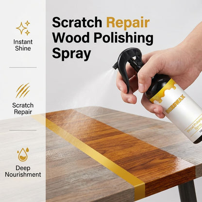 Beeswax Wood Polish, 2026 New Furniture Polish and Cleaner, Wood Floor Polish Natural Care and Repair Agent for Living Room, Kitchen, Wooden Furniture and Floor (1PC)