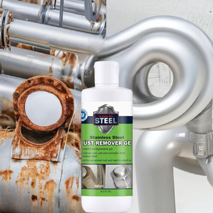 CLEAN MY STEEL Innoshine B570 Stainless Steel Rust Remover and Cleaner, NSF Certified, Approved for Food Contact Areas, 4 oz