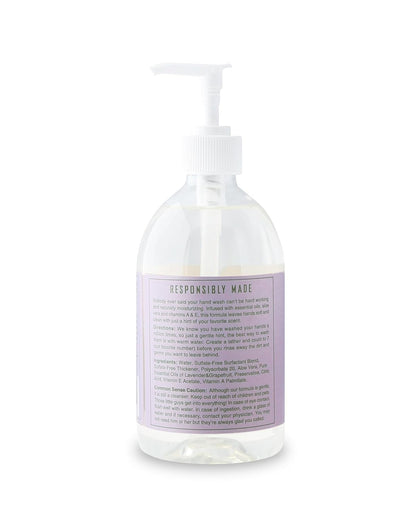 Rebel Green Fresh & Clean Hand Soap Refill - Natural Liquid Hand Soap Refill for Bathroom & Kitchen - Lavender & Grapefruit Scent, 32 Fl Oz