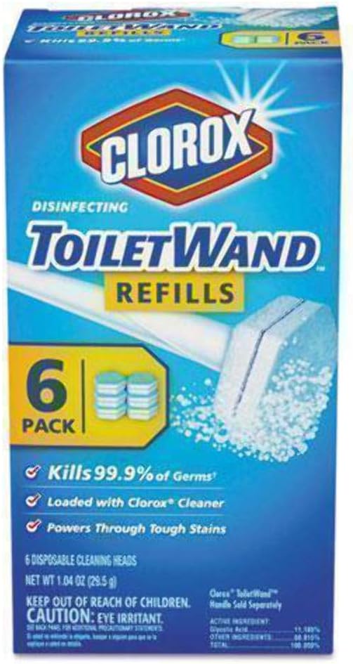 Clorox Toiletwand Refills + Wand model 30814, 36 Count(Pack of 1)