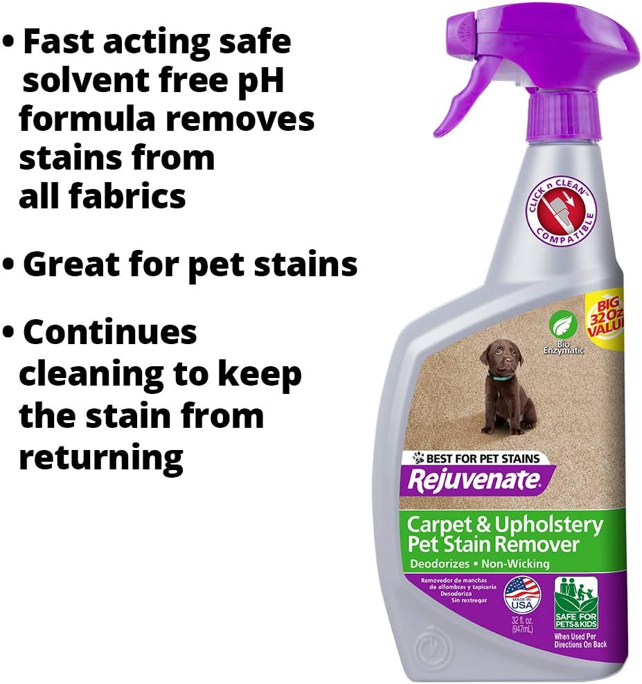Rejuvenate Click N Clean Multi-Surface Spray Mop All-In-One Kit Cleans And Revitalizes Floors