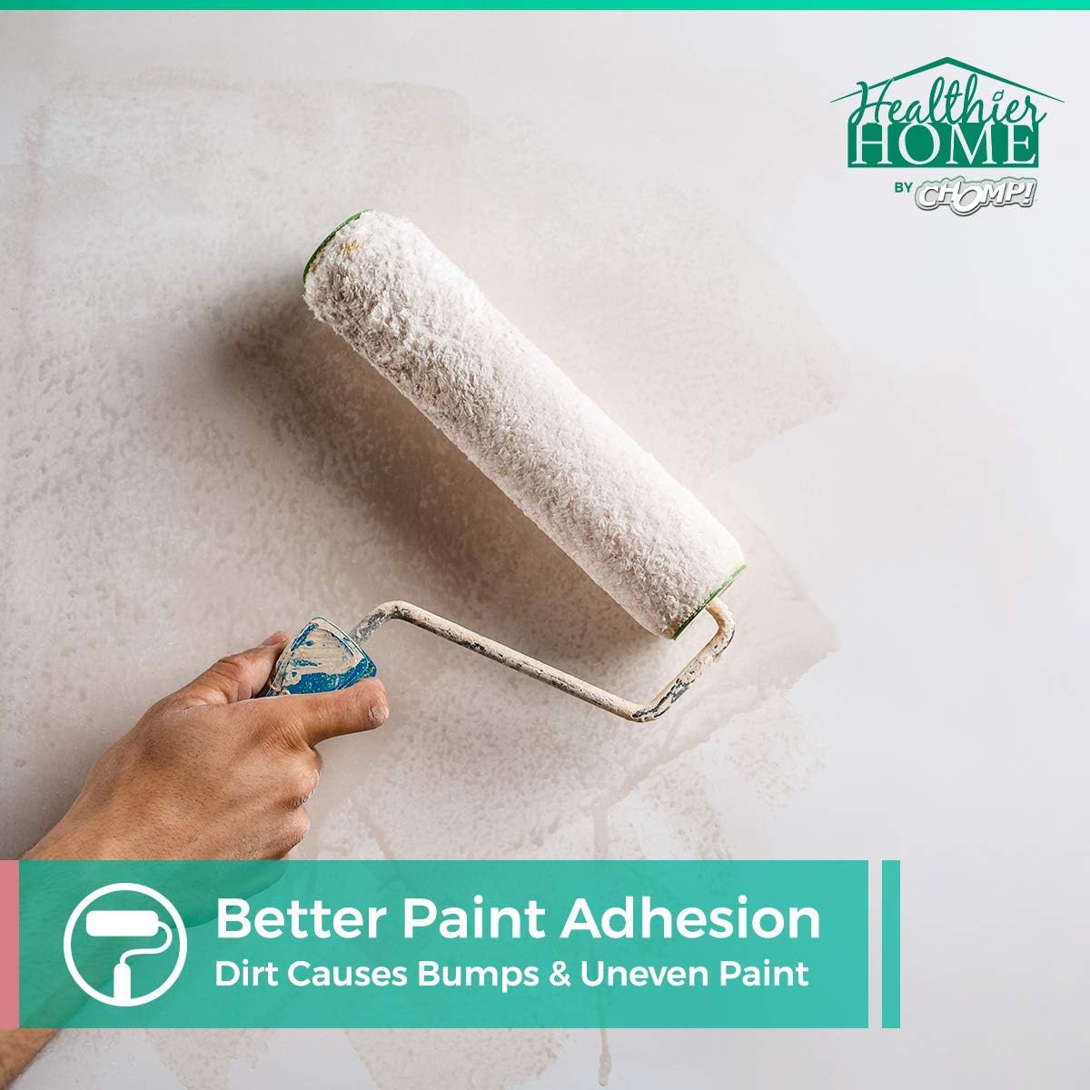 CHOMP! Paint Prep Cleaner Deglosser: Healthier Home 5 Minute Wall and Ceiling, Baseboards, Cabinets Painting Preparation Trim, Spray Gloss, Dirt, Grime, Grease Remover 32 Ounces, 32 oz