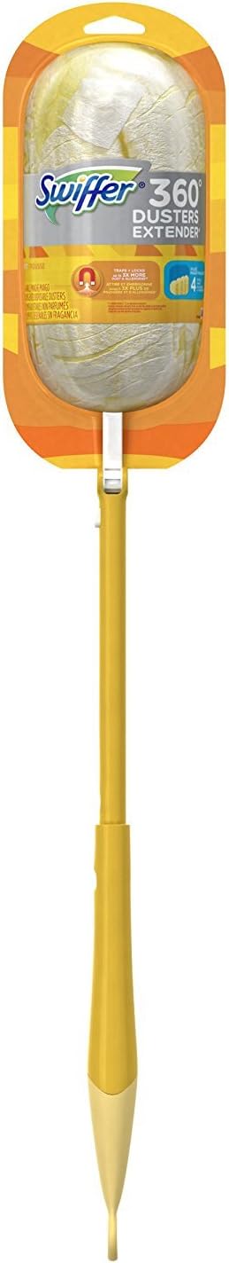 Swiffer Dusters 360 Extendable Handle Starter Kit 4 Refills