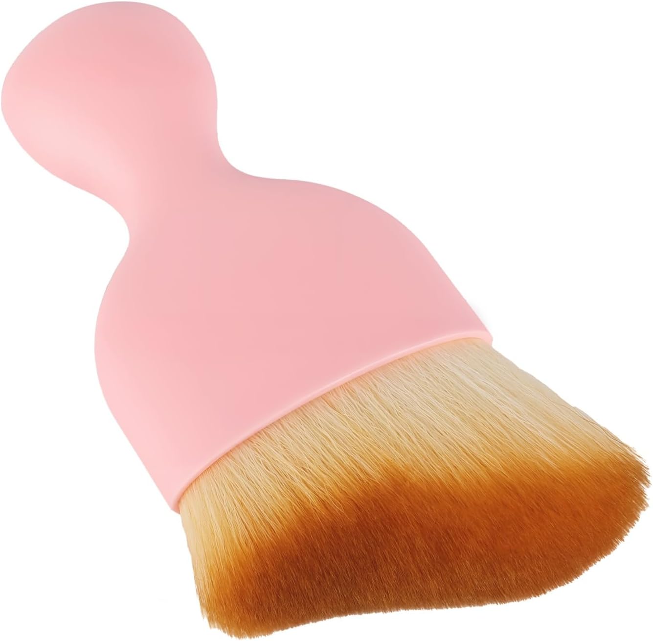 Car Detailing Brush, Soft Bristle Cleaning Brush, Scratch-Free Auto Duster Tool for Dashboard, Air Vents, Leather & Interior Cleaning (Black&Brown)