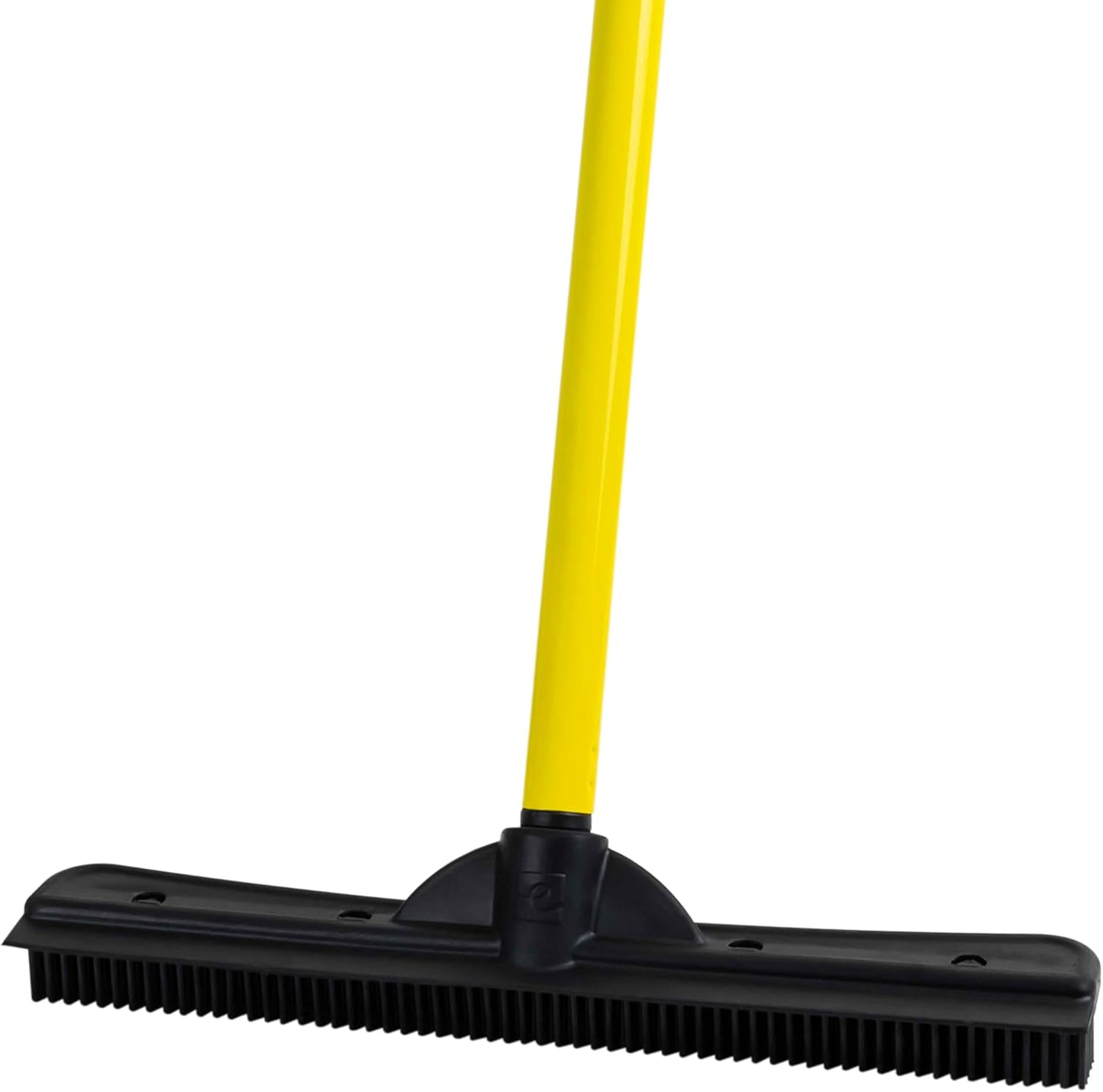 FURemover Pet Hair Removal Rubber Broom, 61" Telescopic Handle