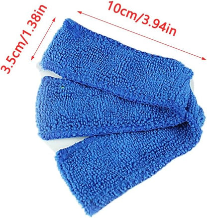6 Pack Blind Duster Head Replacement Window Blind Cleaner Refill Microfiber Sleeves for Window Blinds Cleaner Duster Brush Blinds Cleaning Tool Air Conditioner Vent Cordless Shade Shutters