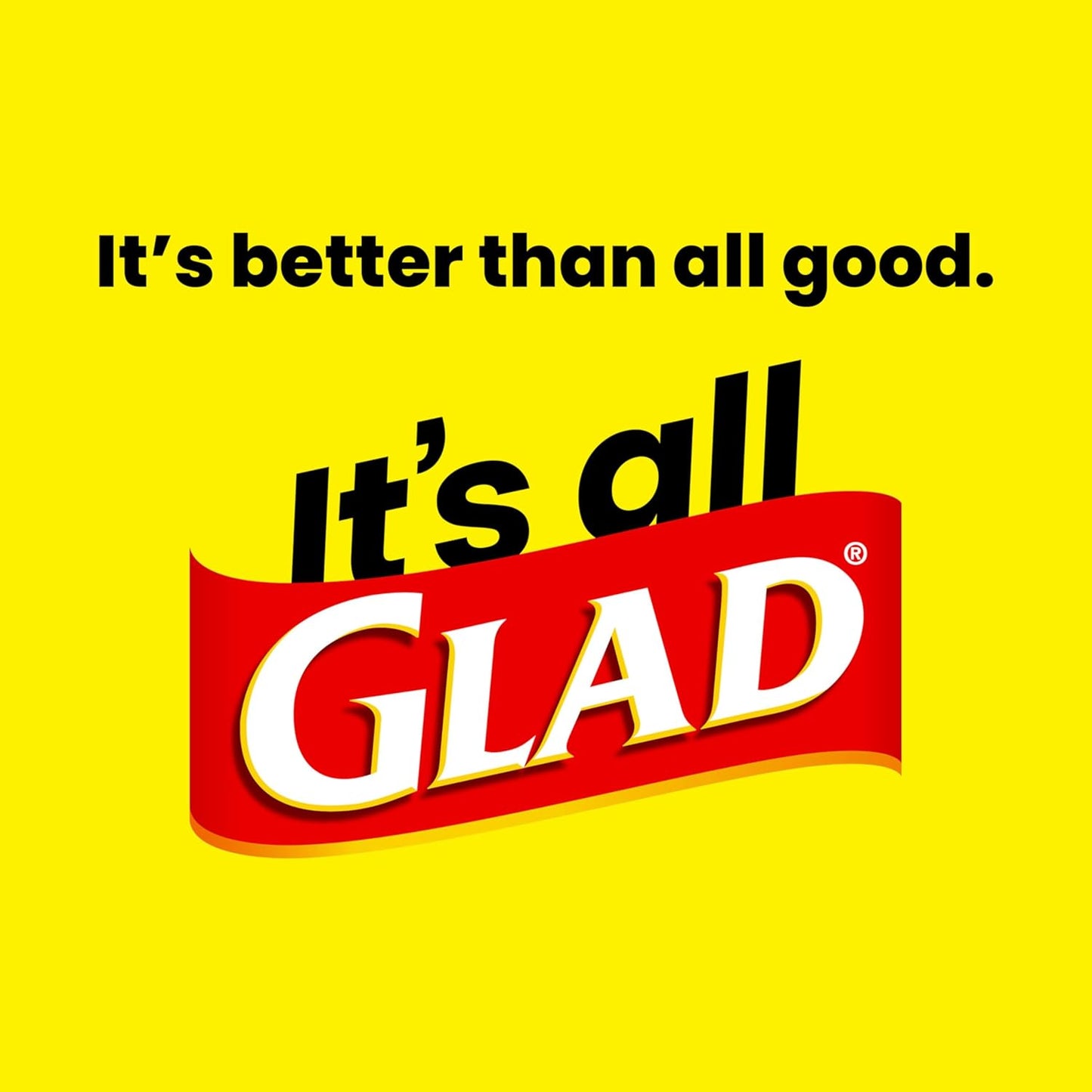 Glad ForceFlex MaxStrength XL Kitchen Trash Bags, 20 Gal, Fresh Clean, 80 Ct (Package May Vary)