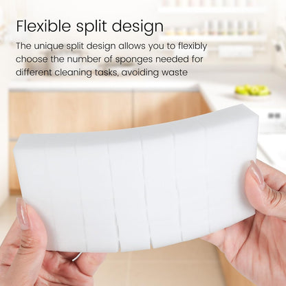 Trendbox 50 Pack Melamine Sponges Magic Cleaning Sponges in Bulk Melamine Foam for Dishes Eraser Sponges for Cleaning