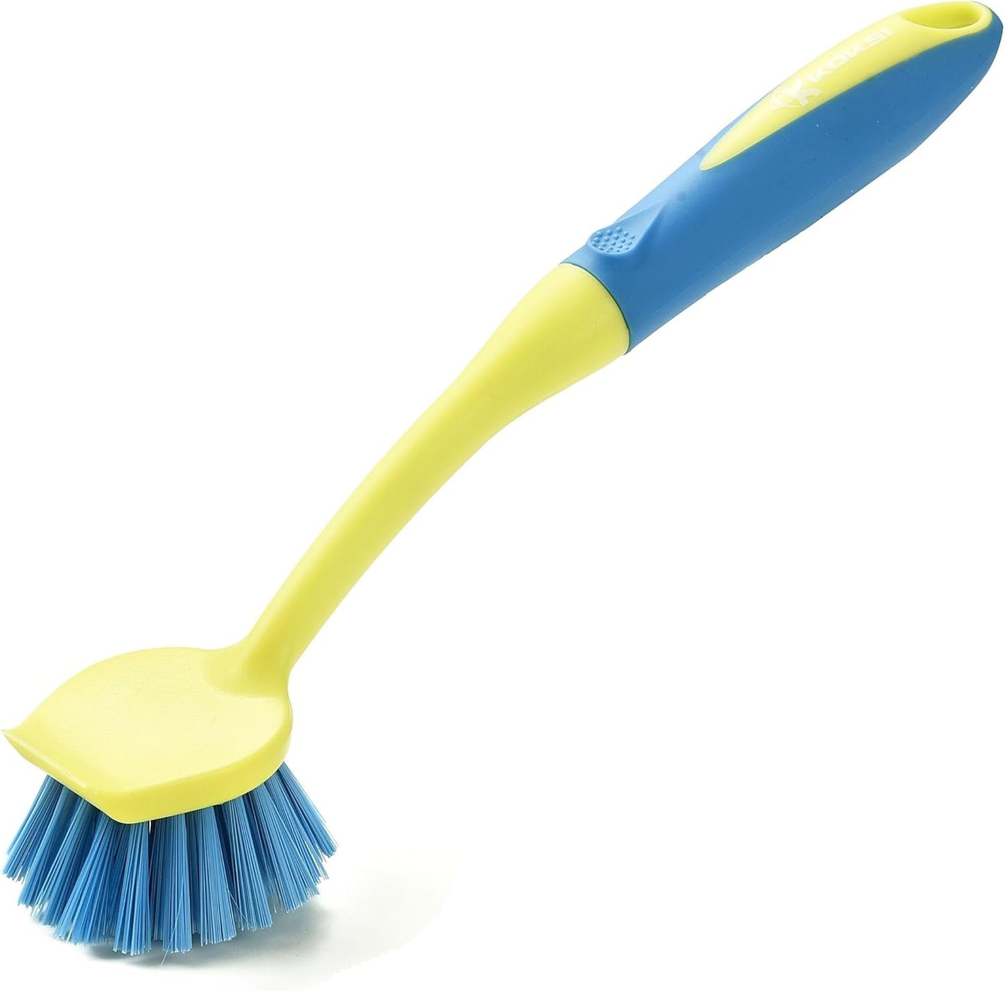 KOKSI Cleaning Brush for Bathroom Kitchen Bathtub Toilet Cleaner All Purpose Shower Sponge Scrubbing Brush with Ergonomic Handle