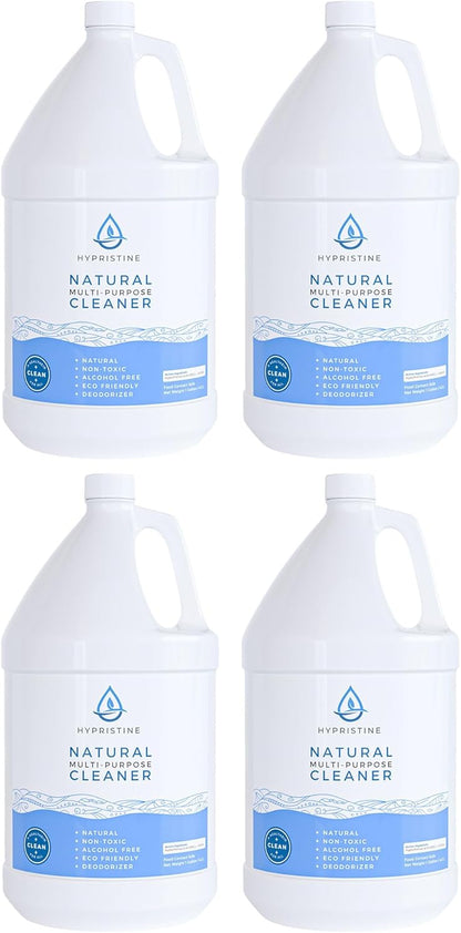 HYPRISTINE PURE Hypochlorous Acid Spray, Multi-Purpose Cleaner, Superior Shelf Life, 0% Bleach, 0% Alcohol, Food Contact Safe, Eliminate Non-Living Allergens, Remove Pet Odor, Clean Any Surface