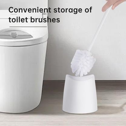 2-Pack Toilet Brush Holder Only, The Crisp White Toilet Brush Holder is Suitable for Many Toilet Brushes and can Effectively Conceal the Toilet Brush, for Bathroom/Restroom Storage