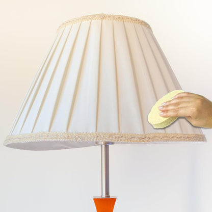 Sparkle Plenty Lampshade Cleaner - Dry Magic Dust Sponge for Lamp Shade - Dry Dusting Sponge Scrub for Fabric & Window Blinds - Effortless Duster Upholstery Cleaner for Furniture & 101 Surfaces