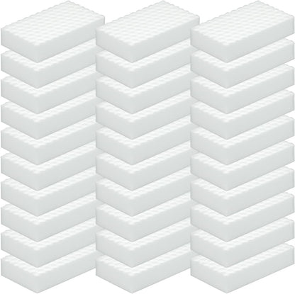 10Pcs Melamine Foam Sponge, 2X Density Magic Cleaning Eraser, Durable Multi-Surface Scrubber for Kitchen, Bathroom, Wall, Shoe, Car, Sink & Floor Household Cleaning Essentials(10 Pcs-2X Density)