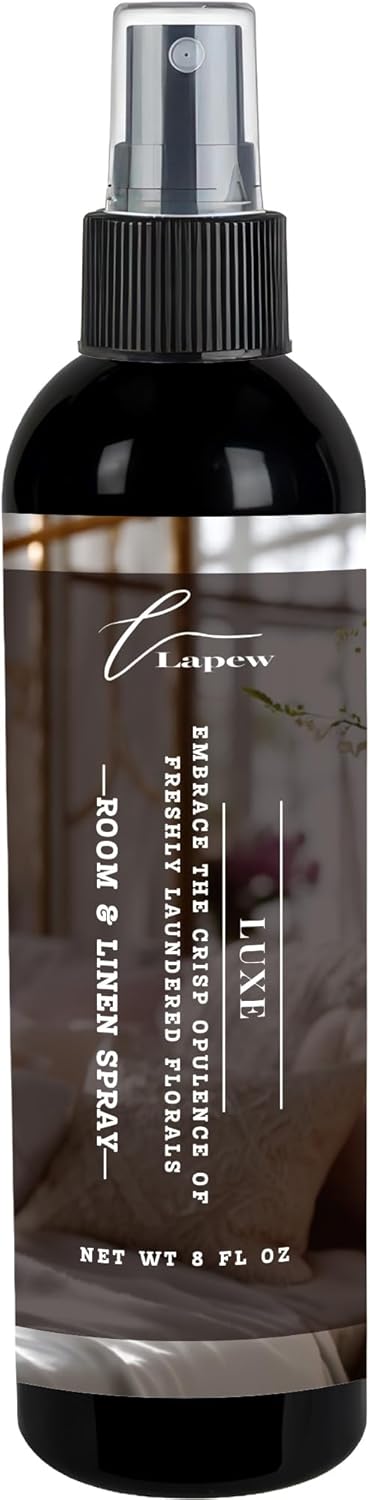 Lapew Room & Linen Spray | Fragrance Mist for Home, Car & Office | Fabric & Air Freshener | Neutralizing Mist | Made in USA | Cozy Cinnamon & Apple - Colors A