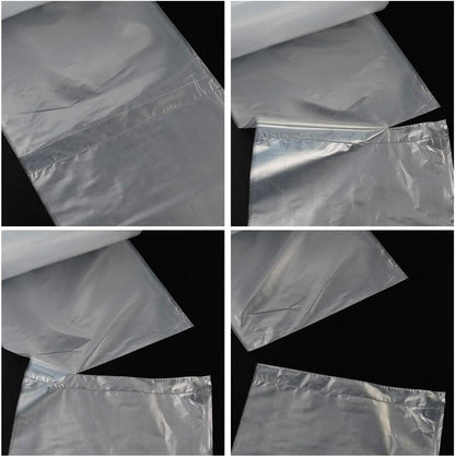 18 Gallon Clear Large Trash Bag, 95 Counts