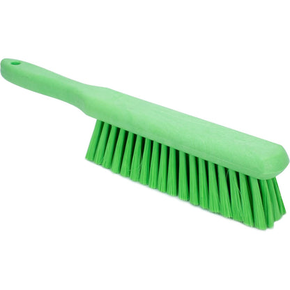 SPARTA Handheld Soft Counter Brush 8 Inch Bristle Span, Multi-Use Dust Brush with 5 Inch Handle for Tables, Countertops, and Delicate Surfaces, Polyester, Orange