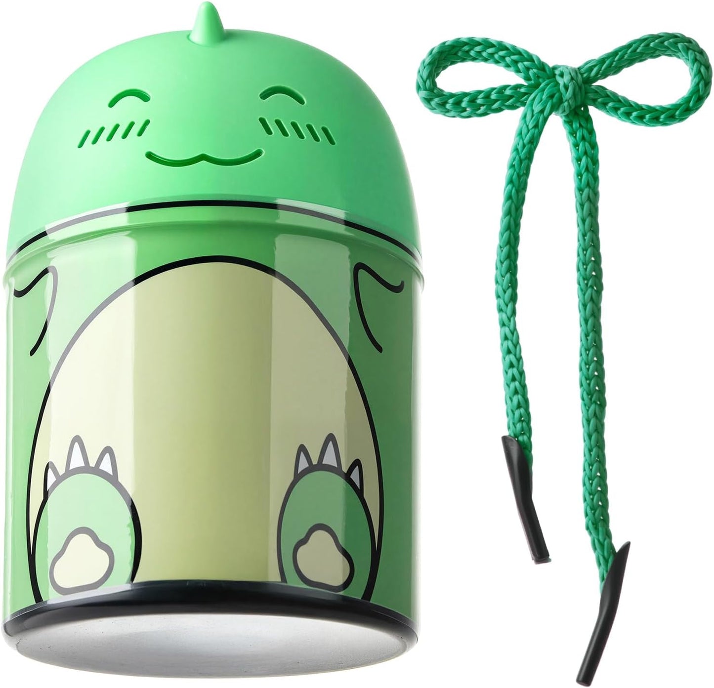 Toilet Bowl Cleaners Bottle Bathroom Toliet Bowl Cleaner with Fresh Jasmine Scent Cute Dinosaur Shaped Toilet Tank Cleaner (Green)