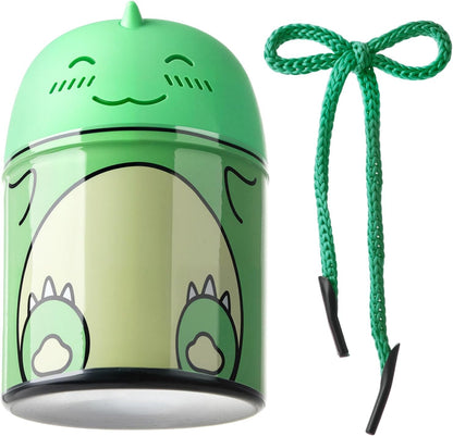 Toilet Bowl Cleaners Bottle Bathroom Toliet Bowl Cleaner with Fresh Jasmine Scent Cute Dinosaur Shaped Toilet Tank Cleaner (Green)