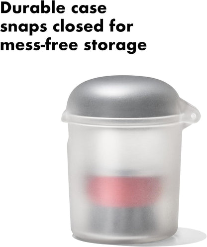 OXO Outdoor Soap Dispensing Dish Brush with Storage Case