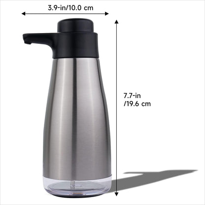 AIKE 15fl.oz Liquid Soap Dispenser for Dish and Hand Soap Matte Black