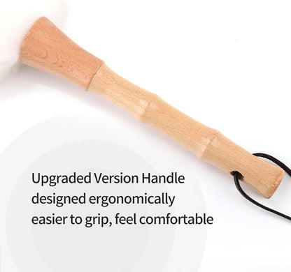 Extendable Cleaning Duster,66.9Inch Telescoping Feather Dusters with Stainless Steel Extension Pole for Cleaning High Ceiling Fan, High Ceilings,Furniture