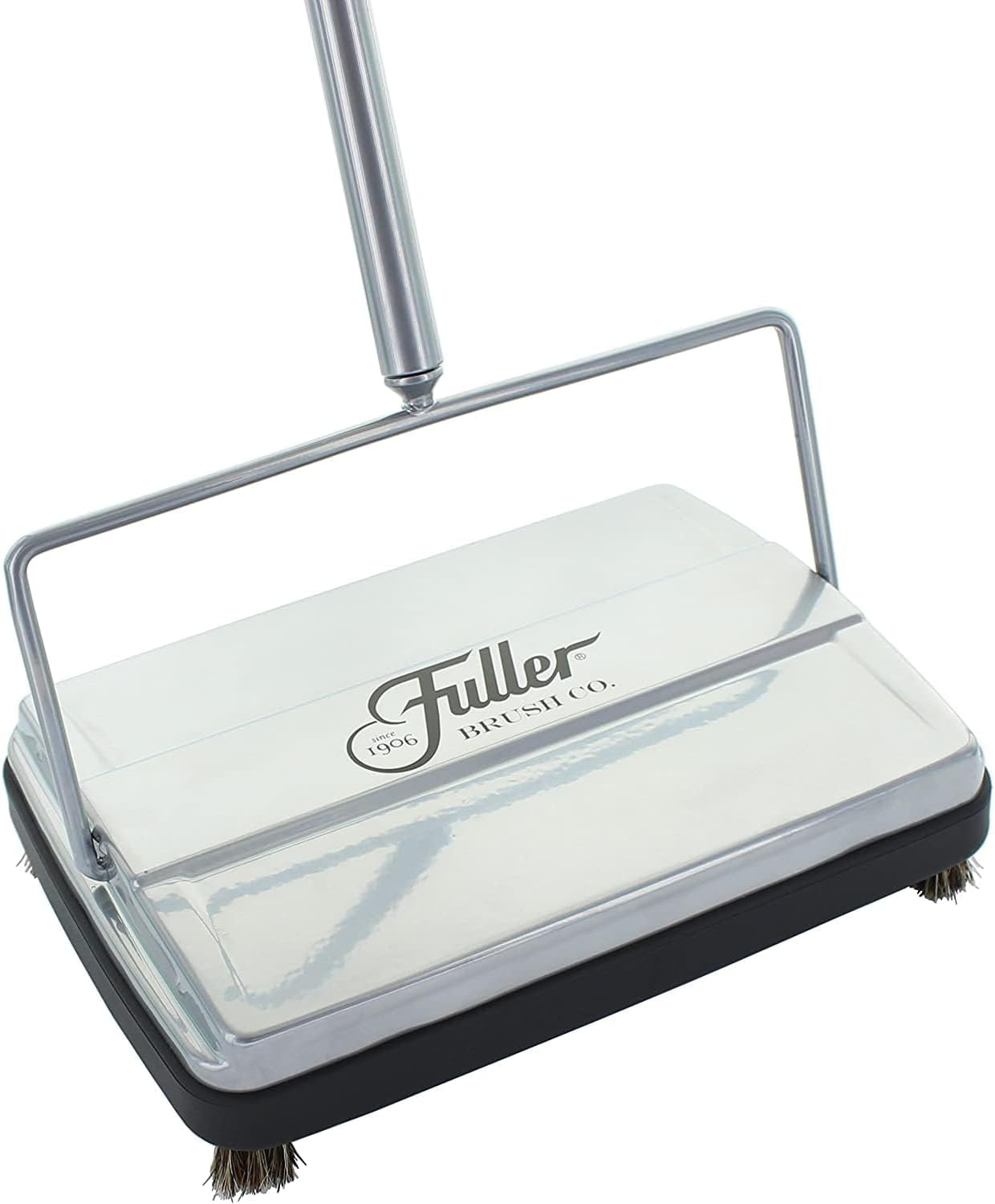 Fuller Brush 17033 Electrostatic Carpet & Floor Sweeper - 9" Cleaning Path - Lightweight - Ideal for Crumby Messes - Works On Carpets & Hard Floor Surfaces - Blue
