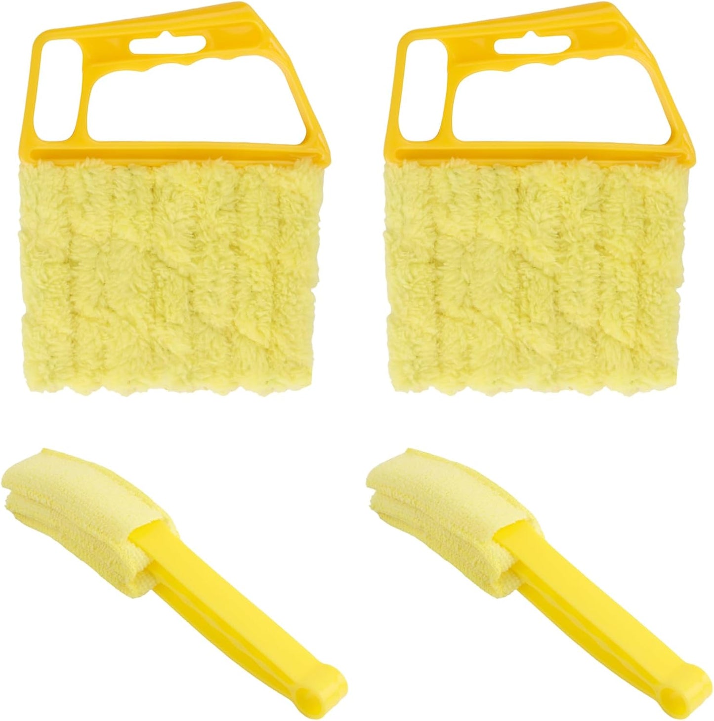 4PCS Car Blind Cleaner Duster Tool for Air Vents,Detachable 7 Fingers + 3-Jawed Car Duster Interior Set with Non-Slip Handle,2026 New Cars Cleaning Brush as Cars Cleaning Supplies