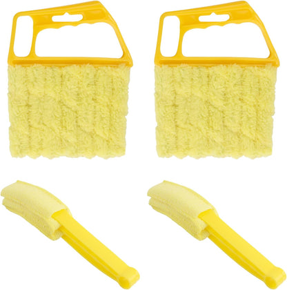 4PCS Car Blind Cleaner Duster Tool for Air Vents,Detachable 7 Fingers + 3-Jawed Car Duster Interior Set with Non-Slip Handle,2026 New Cars Cleaning Brush as Cars Cleaning Supplies